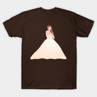 The eras tour beige yellow gown outfit T-Shirt